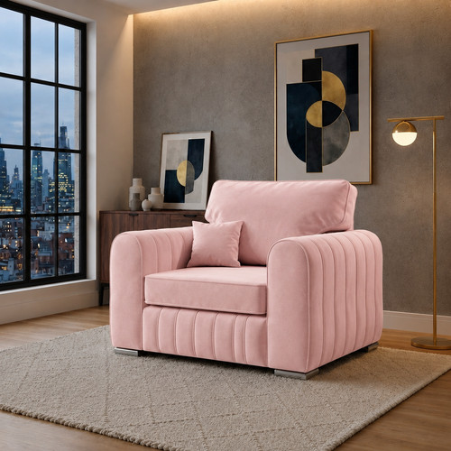 Lilly plush velvet sofa set - lilly,