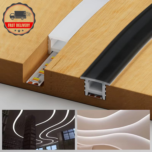 Silicone led strip - strip, channel