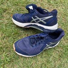 Asics Running Shoes Mens 10.5 Blue White Gel-Foundation  Athletic Sneakers
