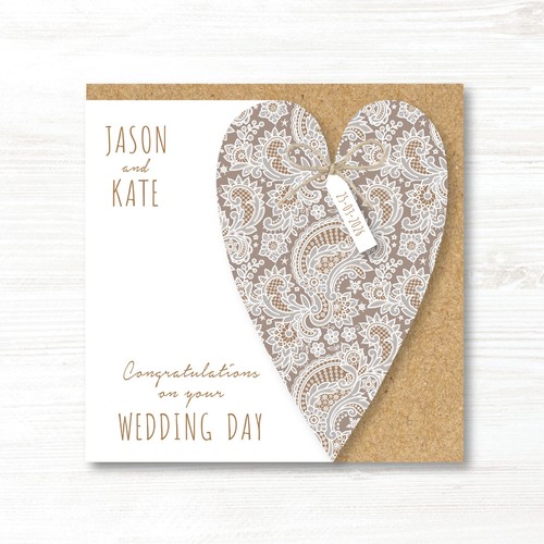 Personalised handmade wedding - personalised,