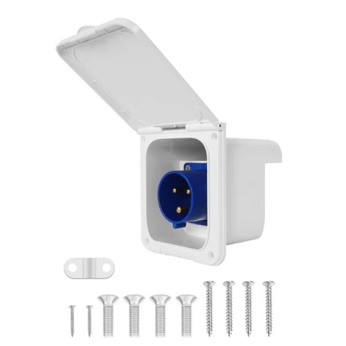 Power inlet 32a flush - inlet,
