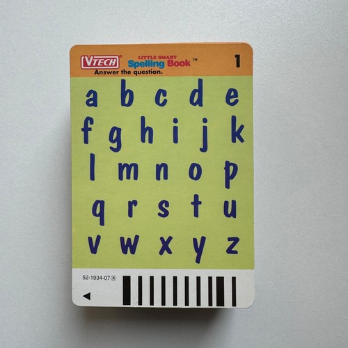 Vtech little smart - smart, spelling