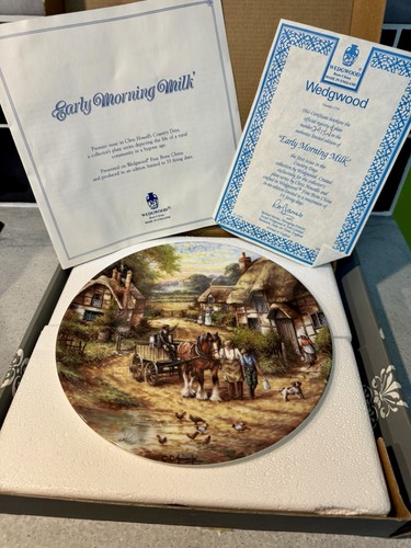 Wedgwood limited edition plate - limited,