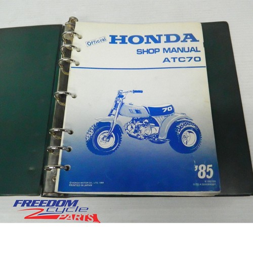 Oem 1985 honda atc70 trike - honda,