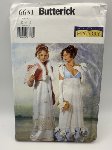 Butterick 6631 regency - 6631,