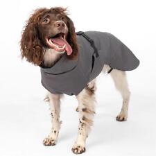 UK Waterproof Dog Jacket Coat Fleece Lined Adjustable, Harness Hole, XS to Giant