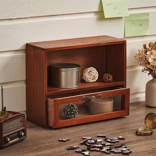 Vintage wooden desktop - wooden,