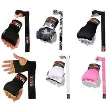 Maxx Gel Inner Hand Wraps Gloves Boxing Fist Padded Bandage MMA Gel Strap Mitts