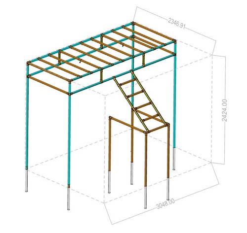 Pull rig monkey - pull, up