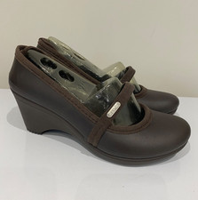 Crocs Brown Casey Mary Jane