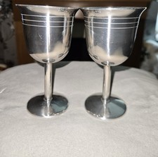 Stainless Steel Wine Goblets