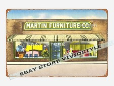 tin sign 1930s-40s Martin