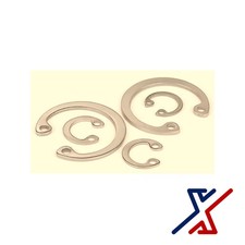 1 3/4" Yellow-Plated Steel