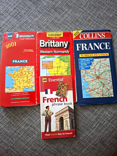 Michelin euro map france road - france,