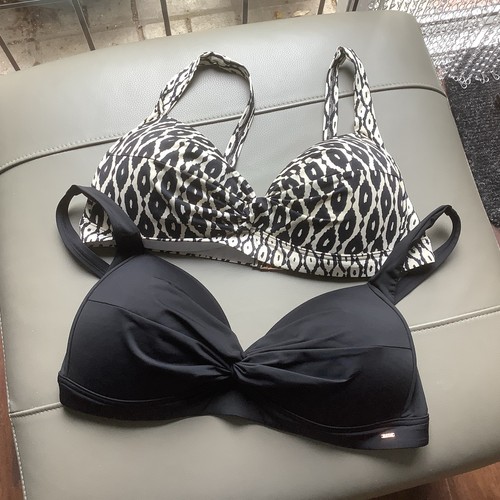 Two bikini tops - f&f, size