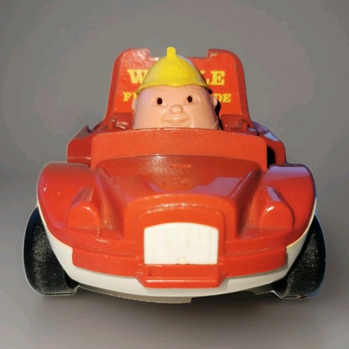 Weebles fire engine fireman - weebles,