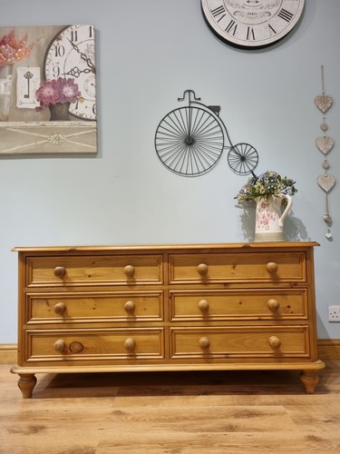 Solid pine chest - chest, drawers