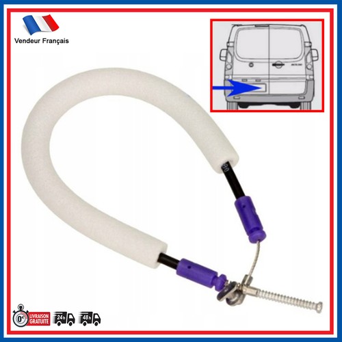 Rear door lock cable - lock,