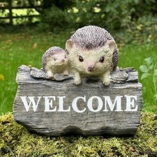 Hedgehog garden decoration
