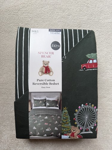 Spencer bear christmas - m&s,