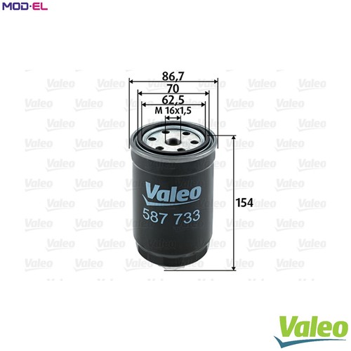 Fuel filter 587733 for - 587733, fiat
