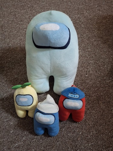 Among plush teddy bundle x4 - bundle,