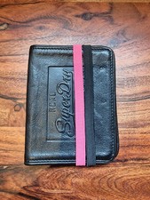 SUPERDRY LEATHER PASSPORT WALLET BLACK
