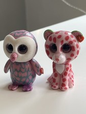 VGC Ty Mini Boos Figures Series 5 Glamour & Moonlight Excellent Condition