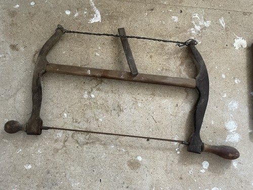 Old hand saw - old,