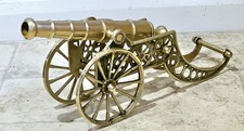 LARGE Vintage BRASS cannon 16" Long