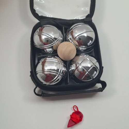 Mini boules set metal - set, of