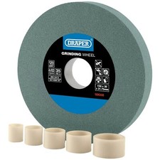 Draper Silicon Carbide Bench Grinding Wheel 120G (150mm x 20mm) Sharpen Tools