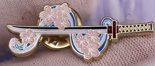 Japanese flowing sakura katana - japanese,