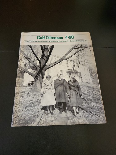 Vintage gulf oilmanac 80 - vintage,