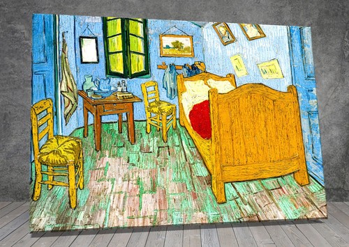 Van gogh the bedroom canvas - the,