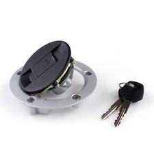 Tan Fuel Gas Cap Lock Key For