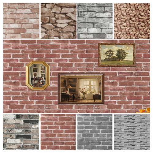 Realistic look brick wallpaper - realistic,