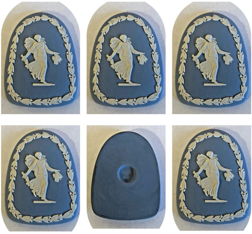 Wedgwood blue jasperware cameo - blue,
