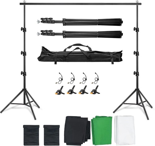 Backdrop stand kit - t-shape, 2.6