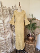 Vintage gold lurex metallic