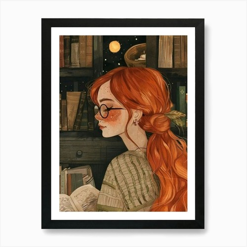 Harry potter art print - print, framed