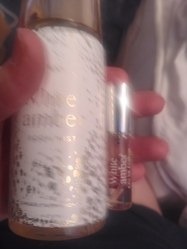 Next white amber body - white, mist