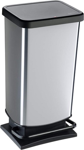 Plastic waste bin - plastic, rotho