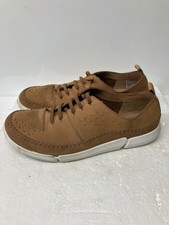 Clarks Men’s Trifri Slip On Shoes Tan Uk Size 10