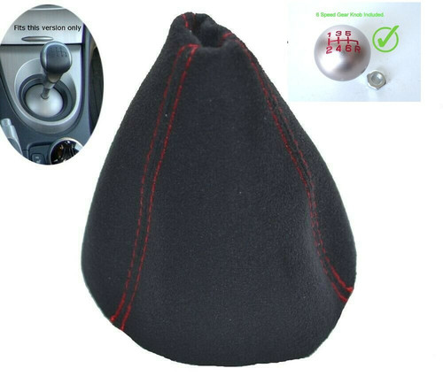 Gear gaiter with - knob, for