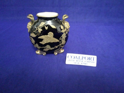 Coalport blue and gold - blue,