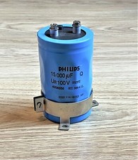 PHILIPS AUDIO GRADE CAPACITOR 15000uf-100V DC 40/085/56