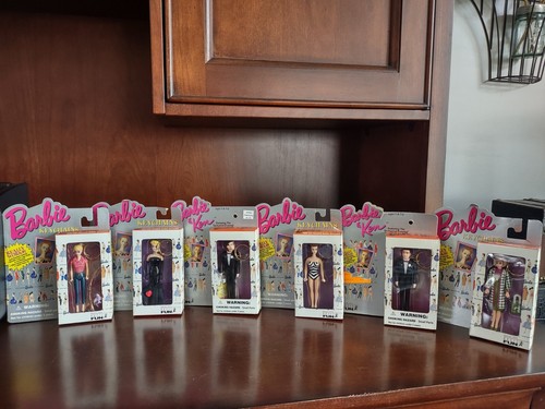 Barbie doll keychain lot - 8,