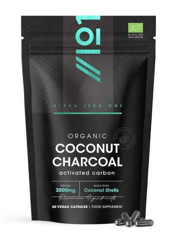 Organic activated coconut - organic,