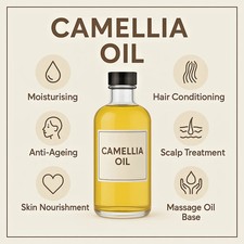 Camellia oil moisturising - camellia,